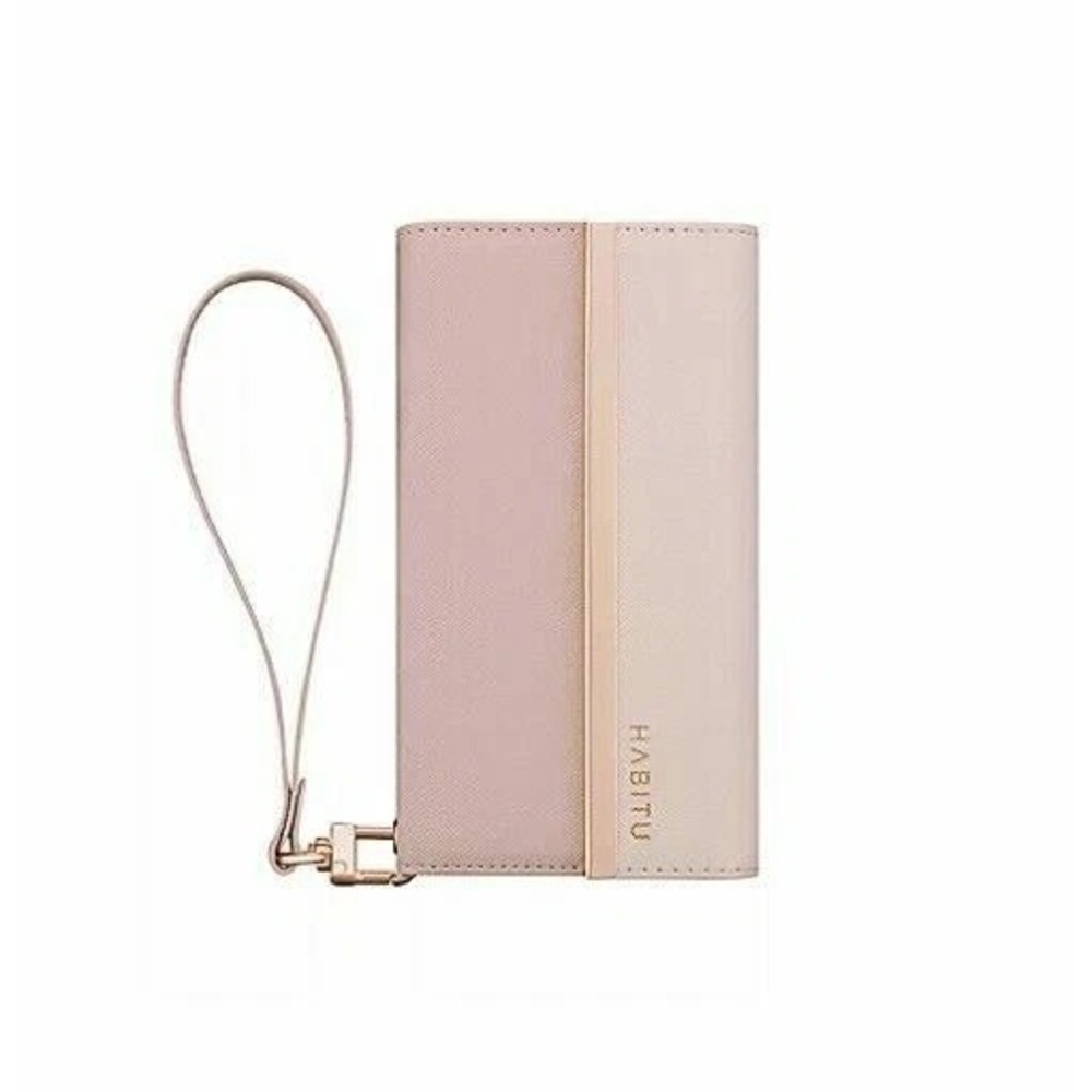 HABITU IPHONE 12 PRO MAX ERIS TRI FOLD WALLET CASE,‎ BLUSH PINK ROSE GOLD NEW